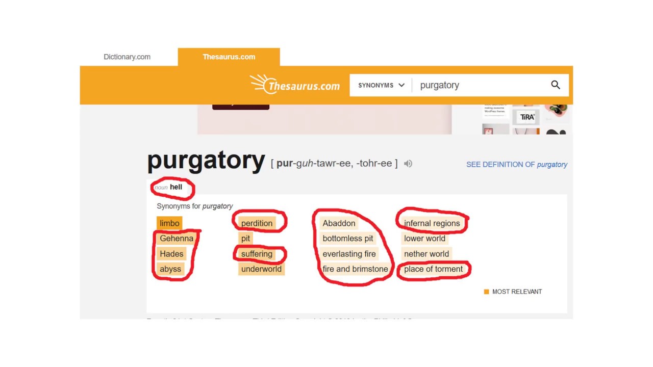 Is there a place called Purgatory