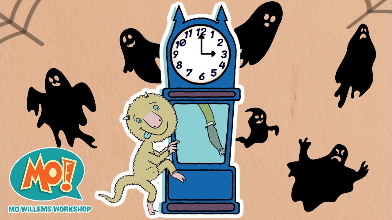 🕰️ Hickory Dickory Dock Halloween Sing-Along | Leonardo, the Terrible Monster | Mo Willems Workshop