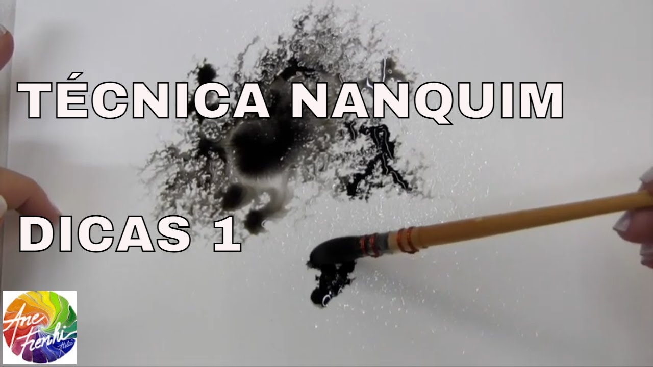 PINTURA COM NANQUIM - DICAS