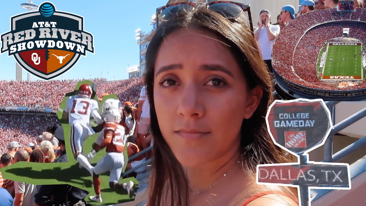 Red River Showdown GONE WRONG | College Football in Texas :/