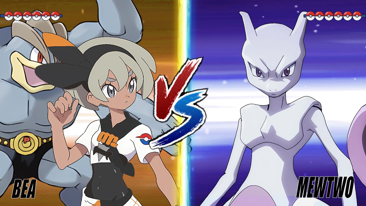 Pok&eacute;mon Battle: Bea Vs Mewtwo