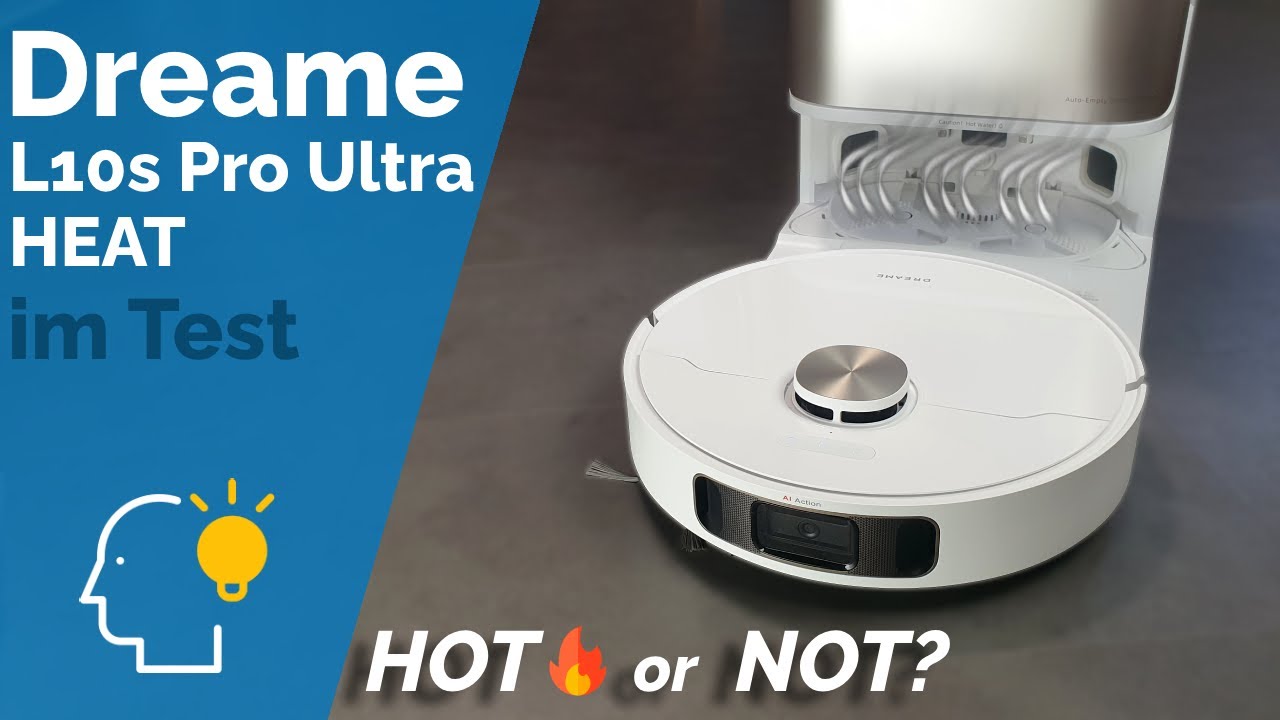Dreame L10s Pro Ultra Heat Saugroboter im Test | Heißer als die Konkurrenz?