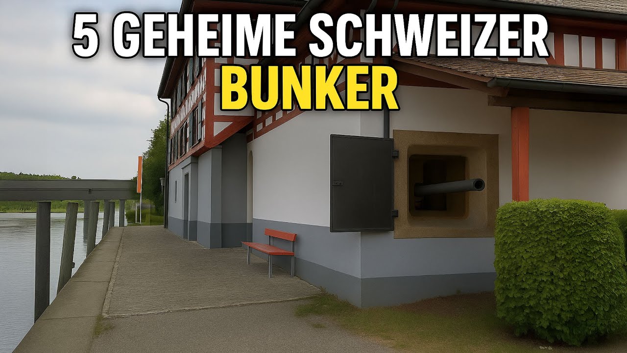 Geheime Schweizer Bunker &ndash; 5 unglaubliche Tarnbauten