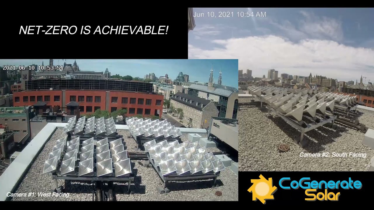 CoGenerate Solar - iPyramid-1 - Solar Cogeneration System