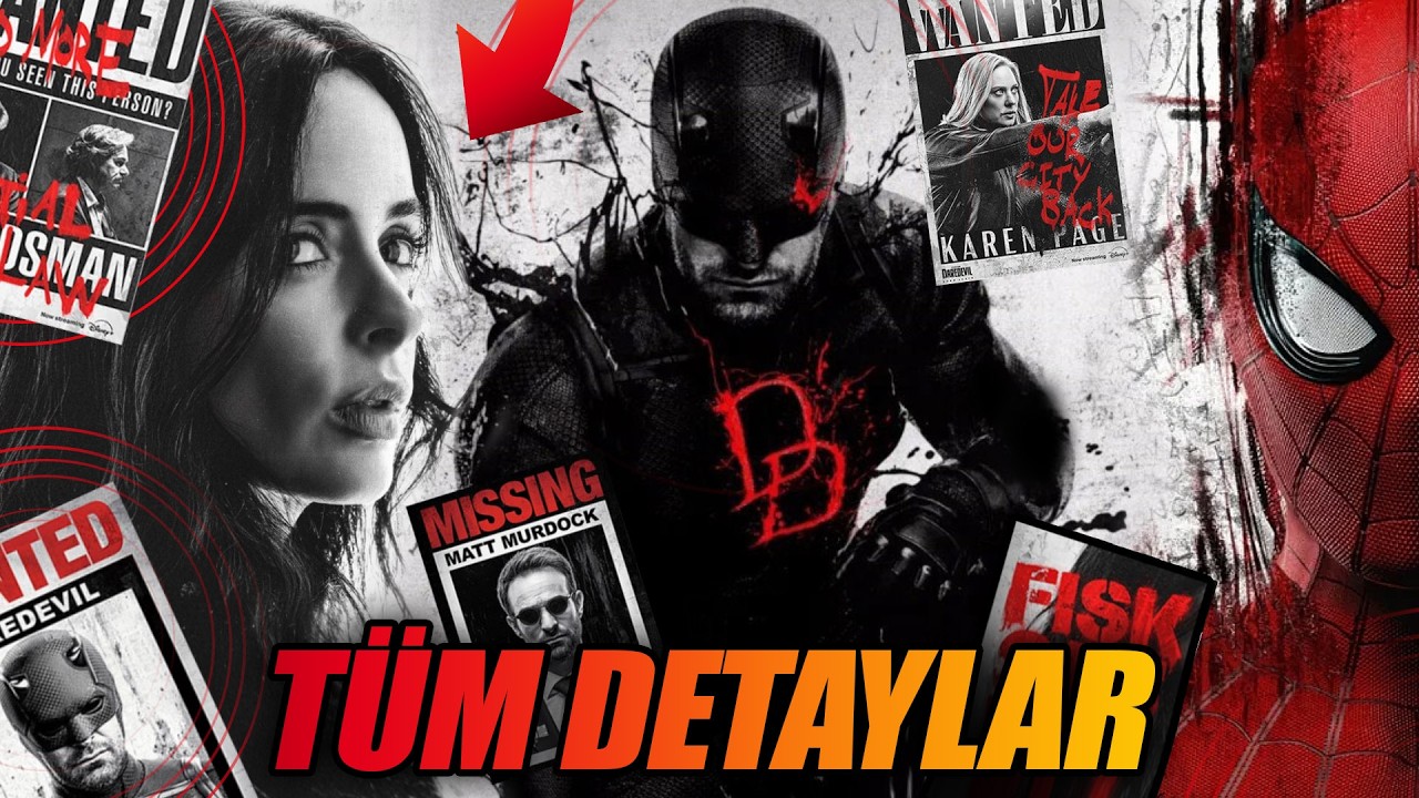 HER ŞEY SPIDER-MAN İ&Ccedil;İN: Daredevil Born Again 2.Sezon 1.B&ouml;l&uuml;m İncelemesi T&Uuml;M DETAYLAR