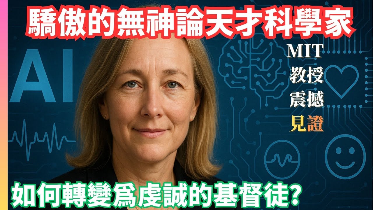 👩‍💻🔍💡【『AI「情感計算」創始人🔹 羅莎琳•皮卡德（Rosalind Picard）震撼見證』】【傑出科學家公開信仰見證：原來信仰與科學從不矛盾！】《我以為我太聰明不需要上帝…結果錯得離譜！》
