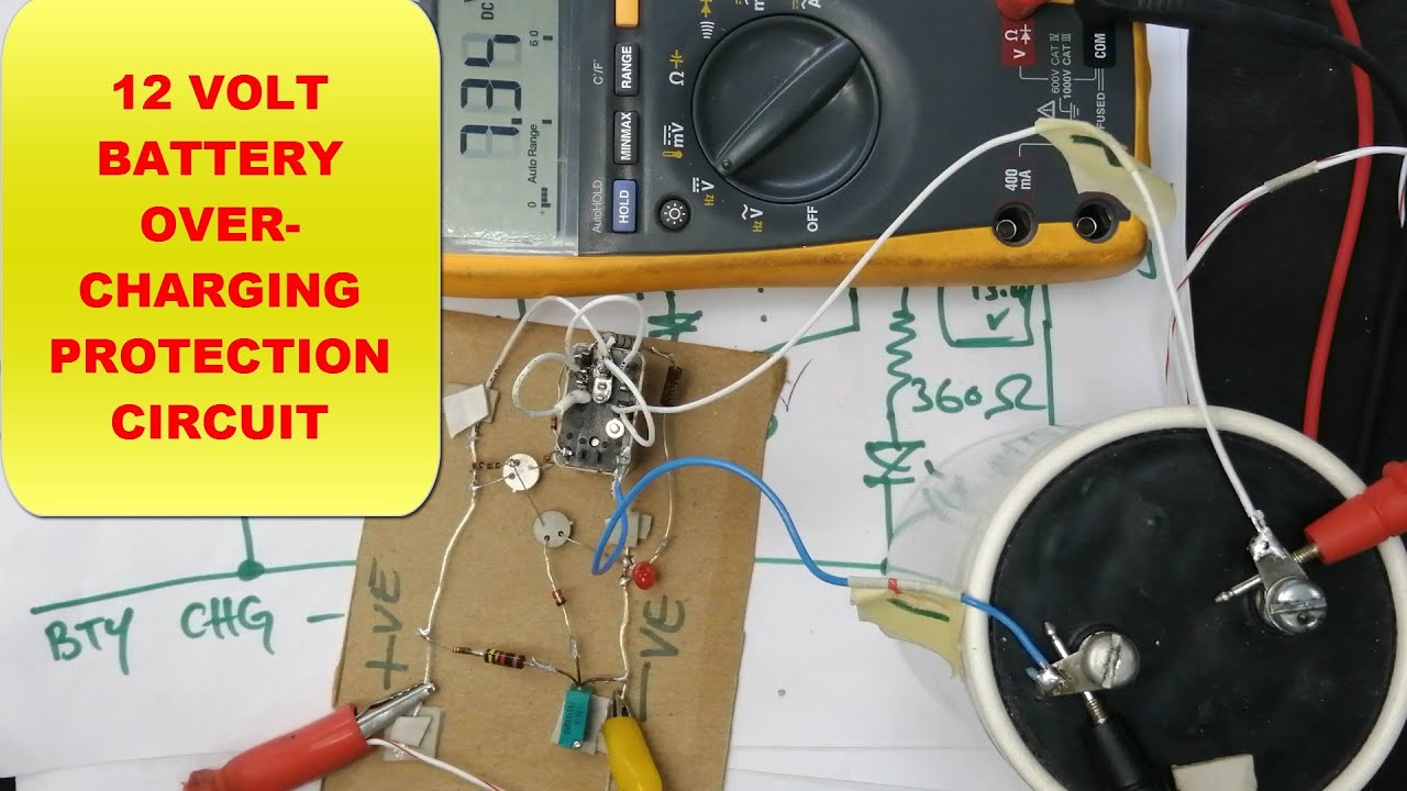 Battery Over Charging Control, Automatic Cut-Out Circuit