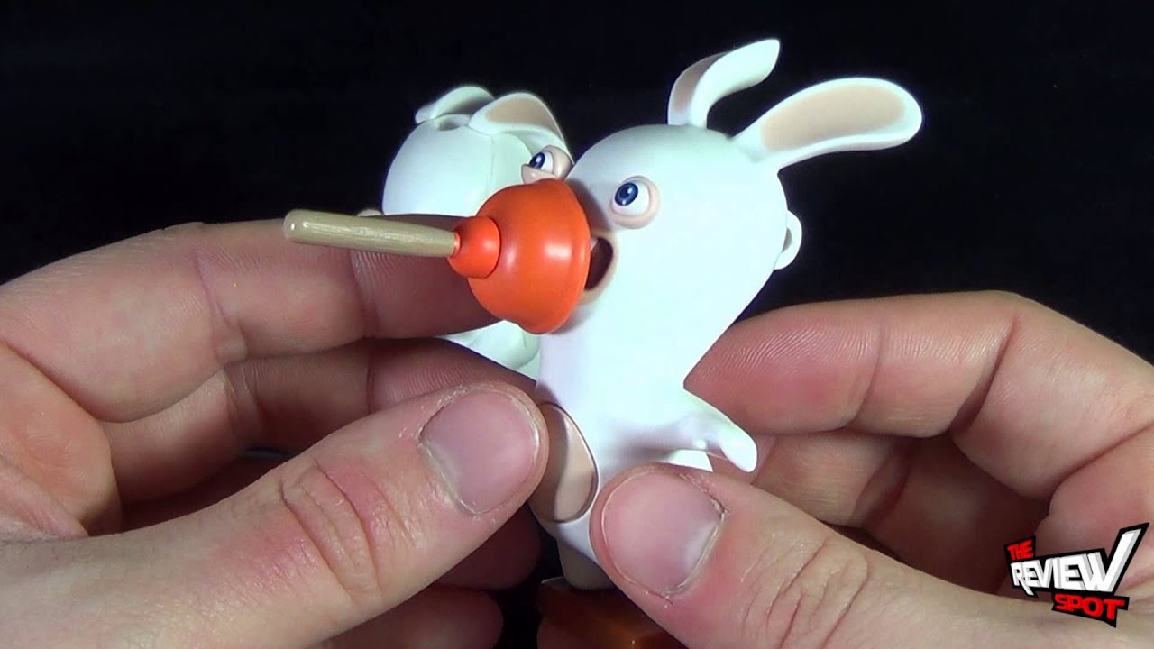 Toy Spot - McFarlane Toys Rabbids Invasion Chicken Surprise and Plunger Face Value 2 Pack