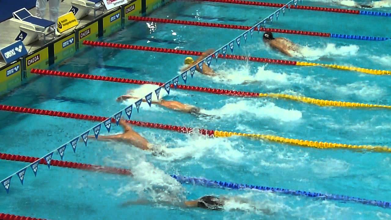 Michael Phelps 100 IM Berlin World Cup 22.10.2011