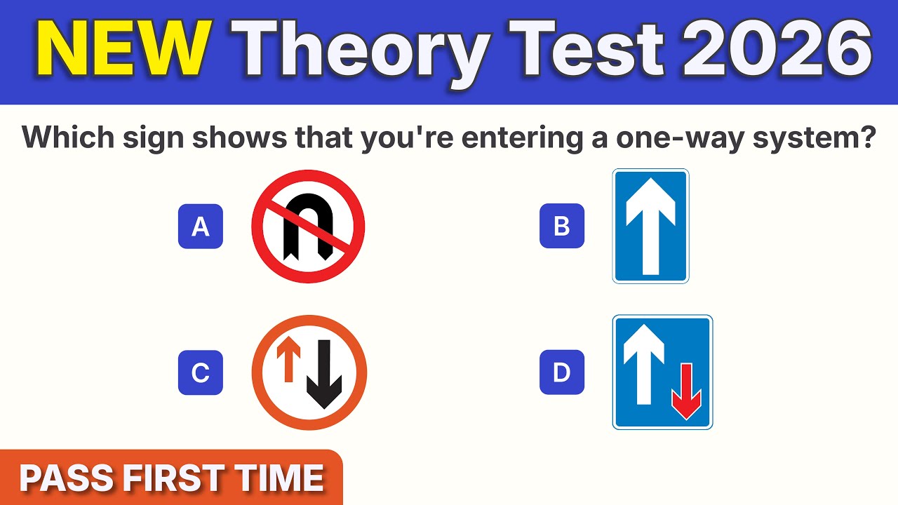 Theory Test 2026 UK | Latest DVSA Style Question & Answer (Must Watch!) | PASS FIRST TIME