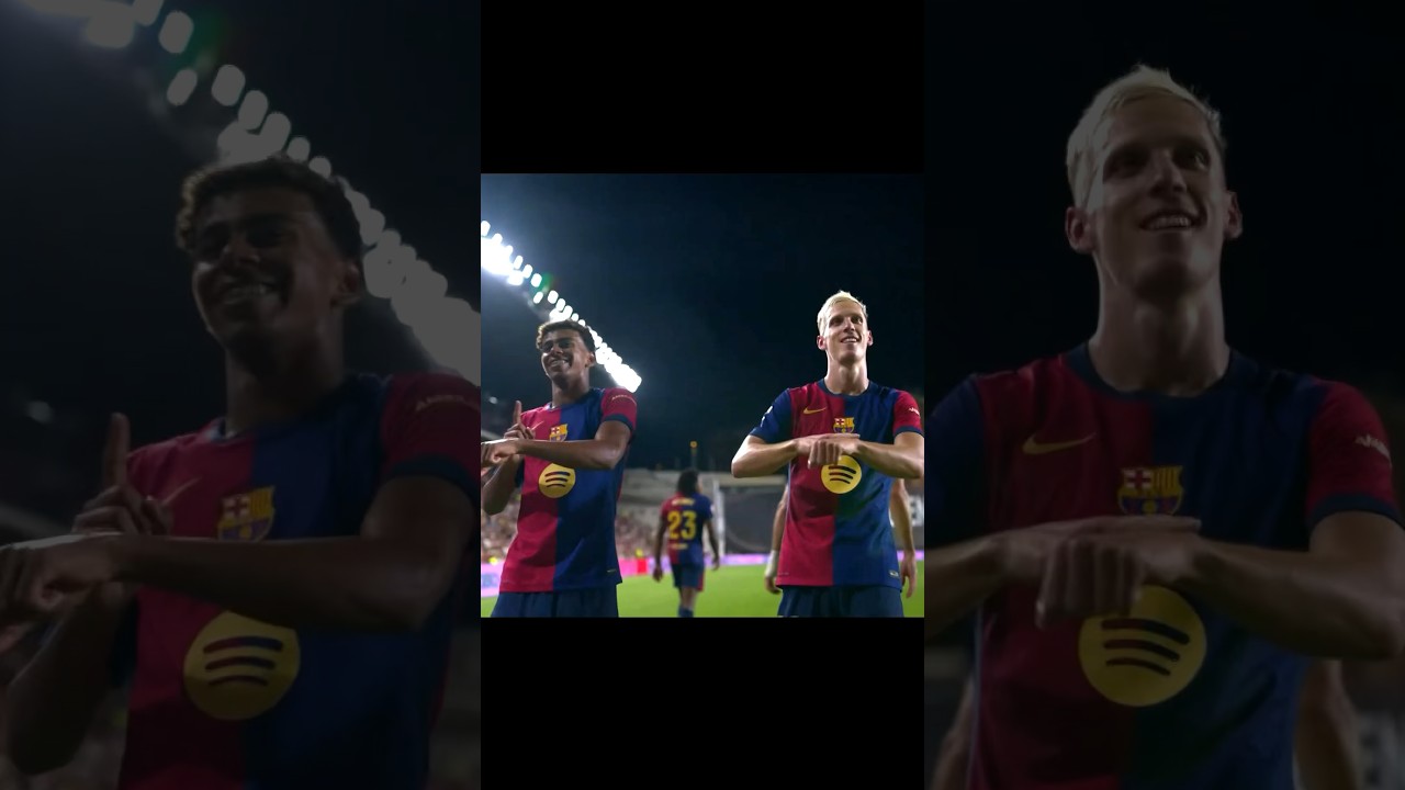 Dani Olmo Debut + Lamine Yamal 😍🔥