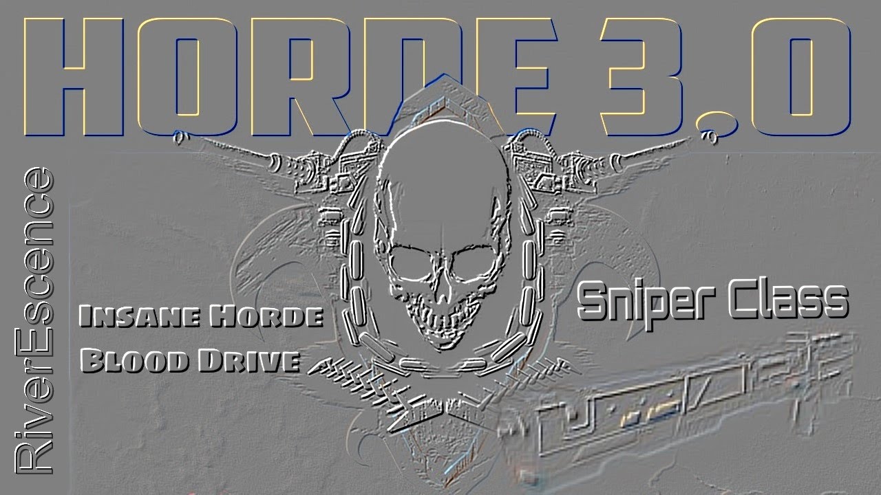 Gears of War 4 - Insane Horde - Sniper Class on Blood Drive