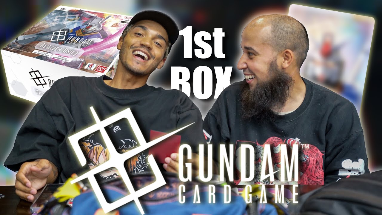No SHOT I Pulled This On My FIRST Booster Box! (Gundam TCG)