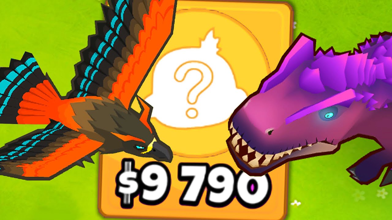 Zrobiłem ZAKAZANE POŁĄCZENIE w LOSOWYCH MAŁPKACH z ADMIROSEM w BLOONS TD 6