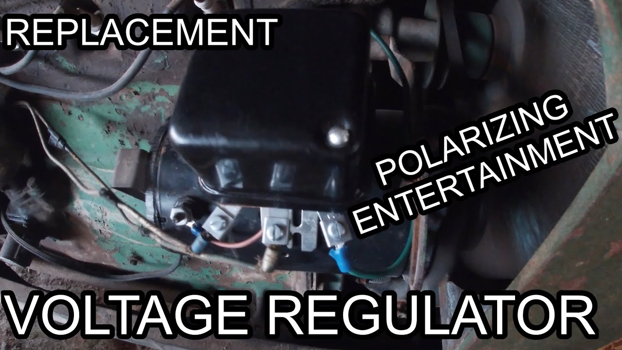 Replacing and Polarizing a Voltage Regulator- Oliver Super 88