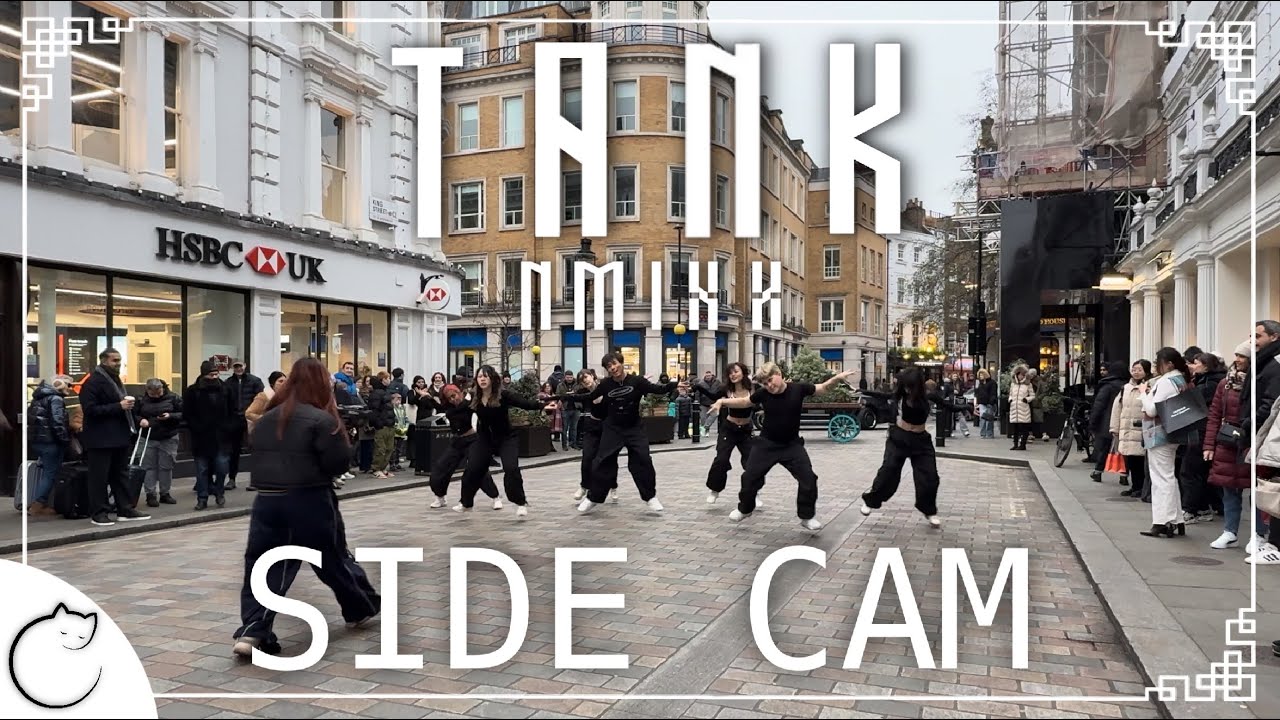 [KPOP IN PUBLIC | SIDE CAM | 4K] NMIXX(엔믹스) '占 (TANK)' Dance Cover | LONDON