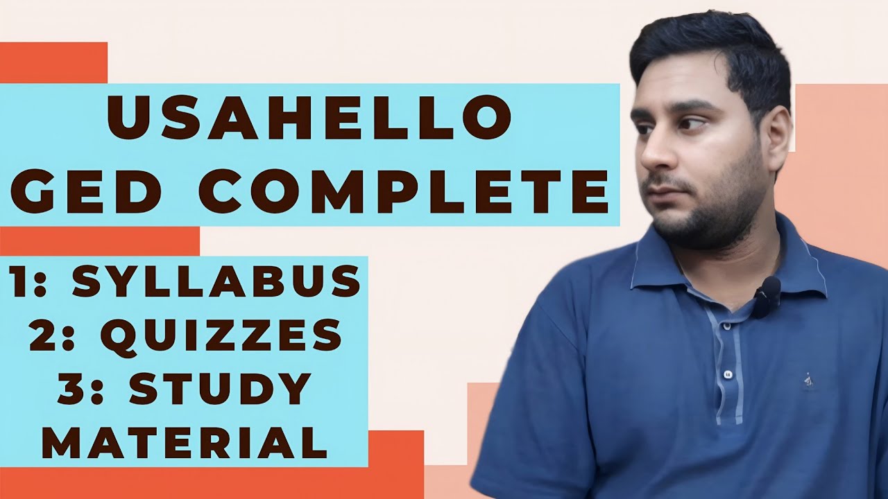 USA-Hello Best Website to Complete GED Studies - GED PAKISTAN 101