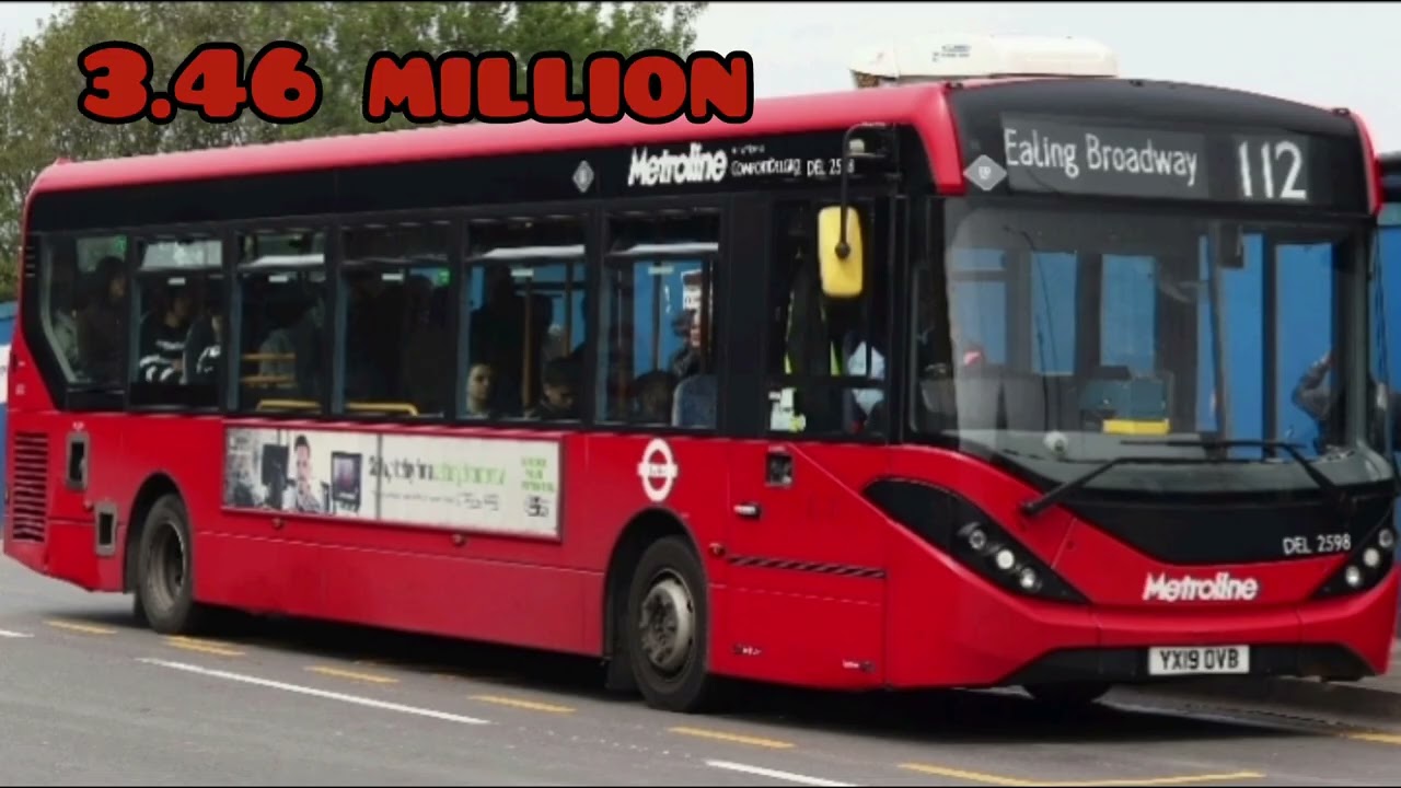 Londons' most used single decker bus routes
