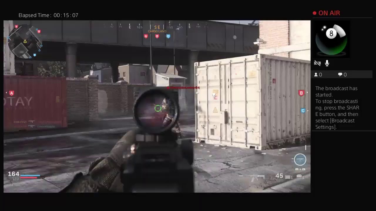 boobala421's Live stream of Modern Warfare