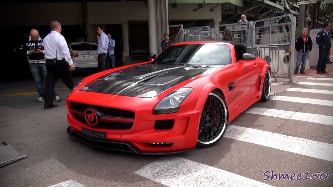 Hamann Hawk SLS Roadster - EPIC Startup + Driving in Monaco