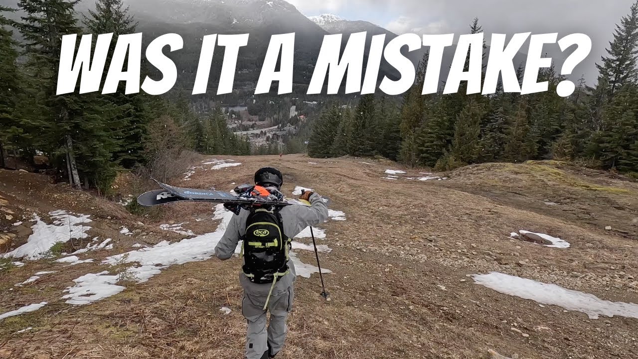 Whistler Top to Bottom in Deep April Powder