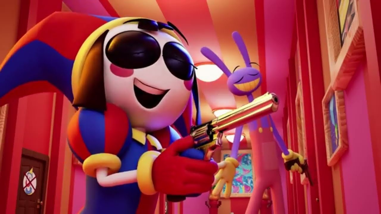 The Amazing Digital Circus without context (send it to someone who doesn't watch it)