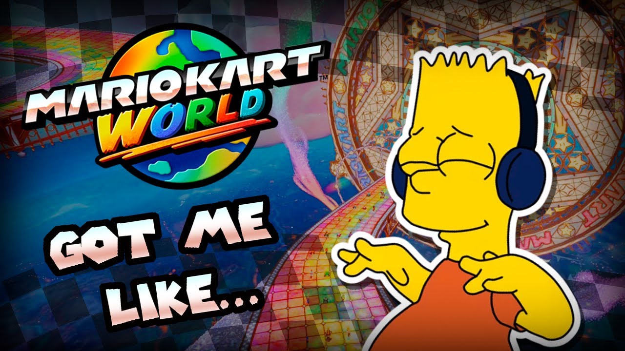 Mario Kart World OST got me like...