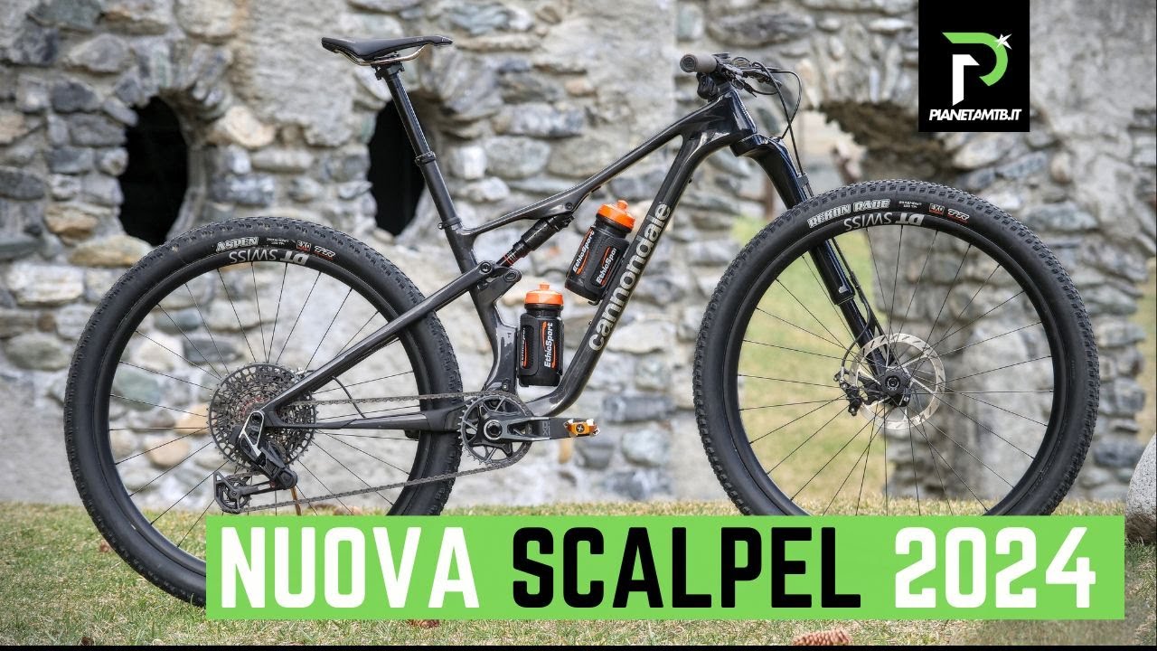 Новый скальпель Cannondale 2024 года — 120 мм, чистый XCO Racing