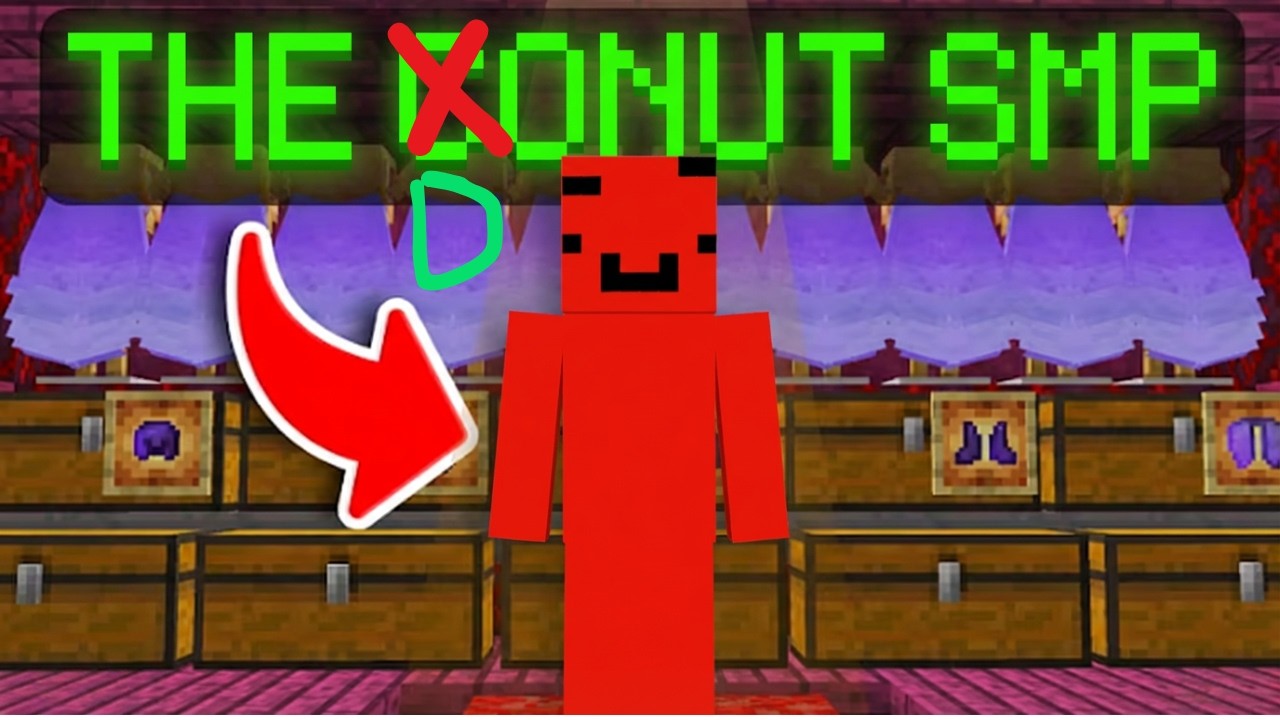 I joined the Donut smp....