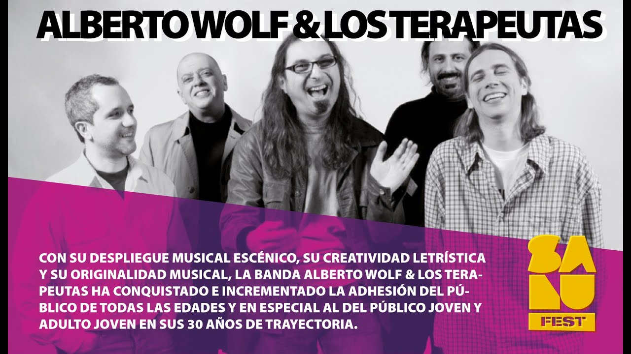 Alberto Wolf y los Terapeutas  en vivo - Sal&uacute;Fest - Show completo.