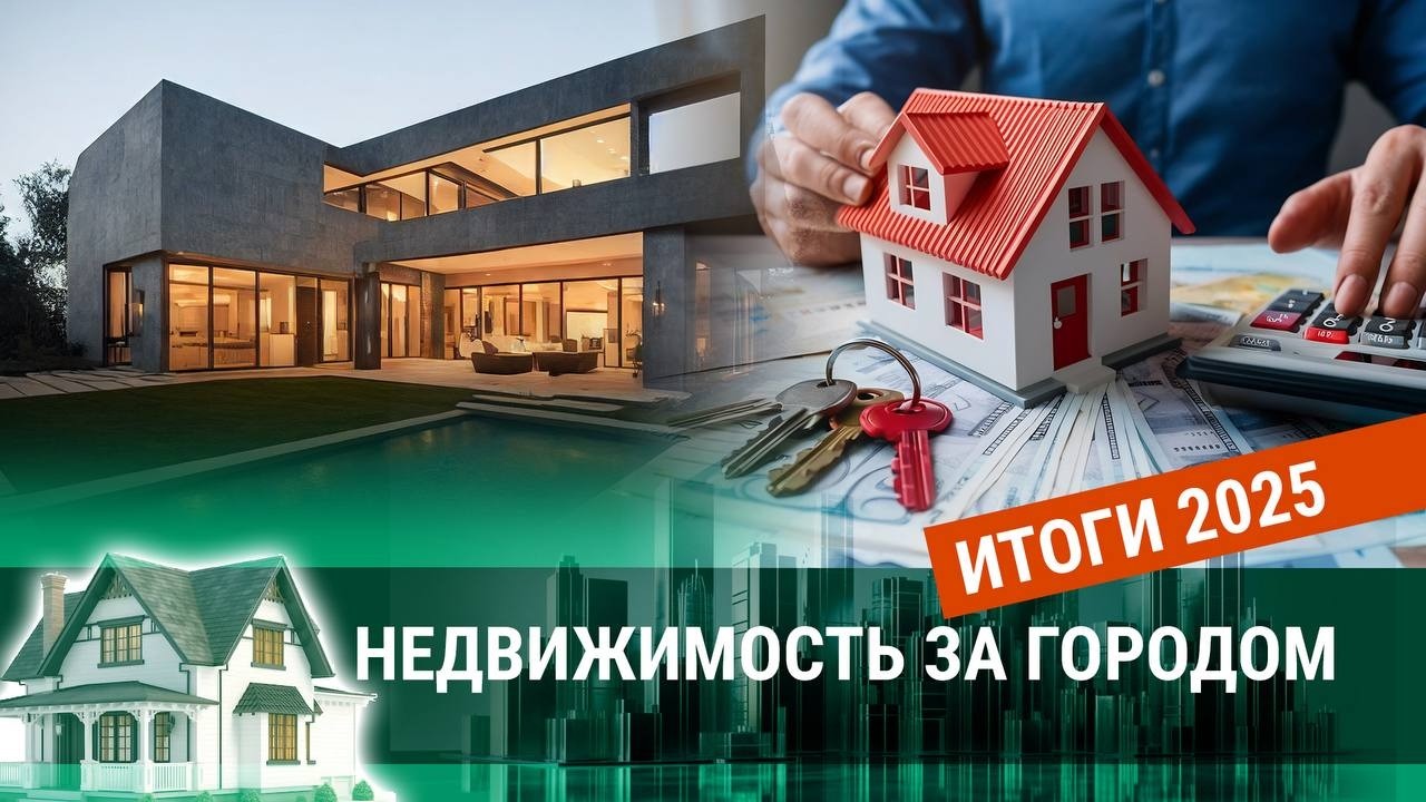 Рынок загородной недвижимости - итоги 2025