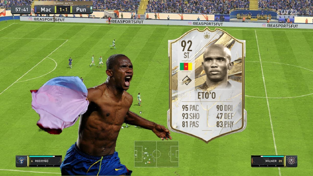 FIFA 23: 92 PRIME ICON SAMUEL ETO'O REVIEW - DEFINITION OF META - FIFA 23 ULTIMATE TEAM