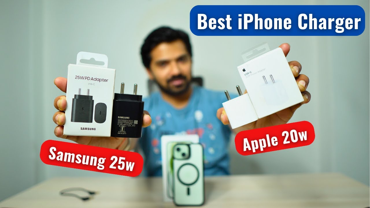 Samsung 25W vs Apple 20W - Best Charger for iPhone 15