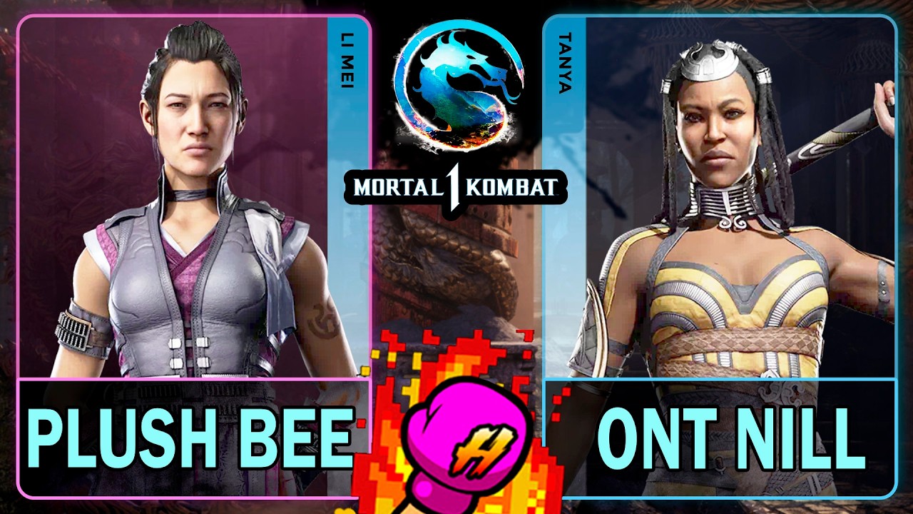 MK1 Plush Bee (LI MEI) VS Ont Nill (TANYA)🥊Mortal Kombat 1🥊4K 60ᶠᵖˢ