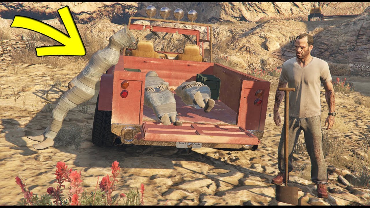 TREVOR A ENTERRÉ DEUX POTES A WADE DANS LA CARRIÈRE! GTA 5