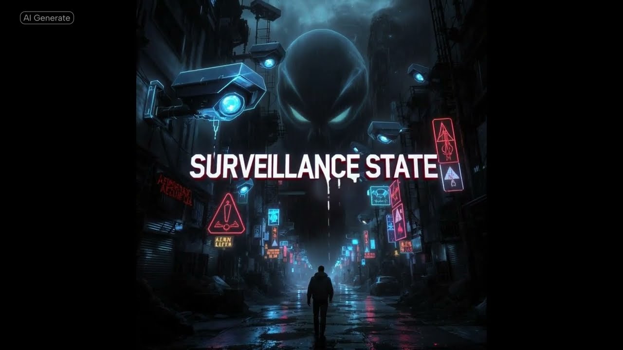 SURVEILLANCE STATE - They're Watching Everything You Do [Official Music Video] @PhantomHarmony0
