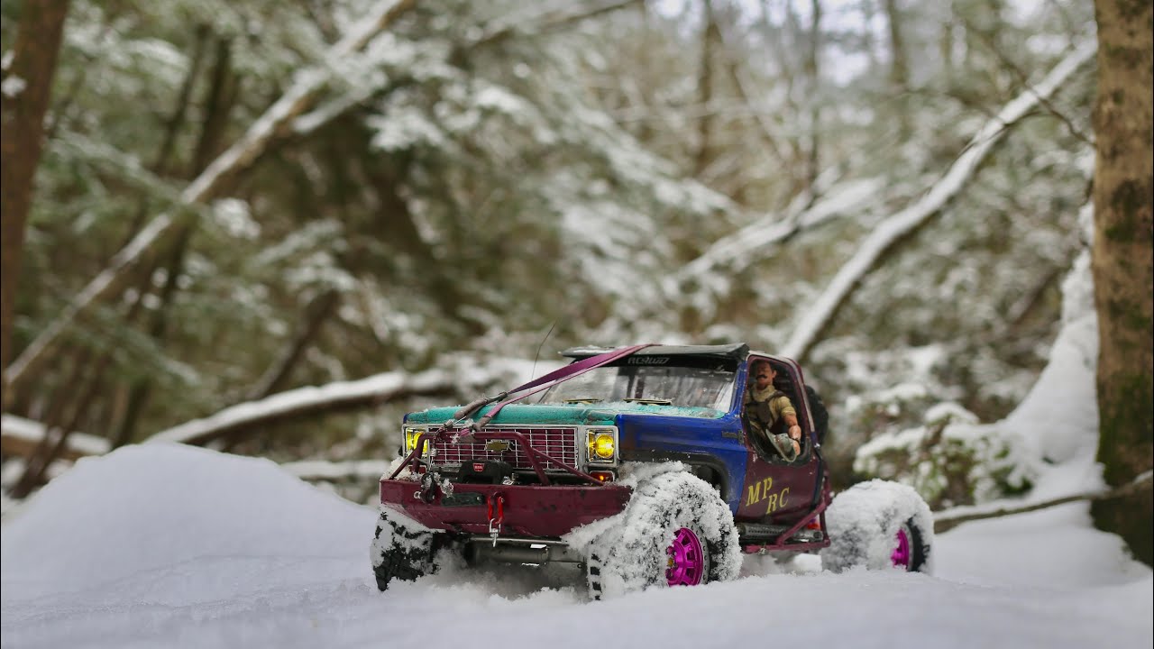 Custom Chevy Truggy; Snow Run!