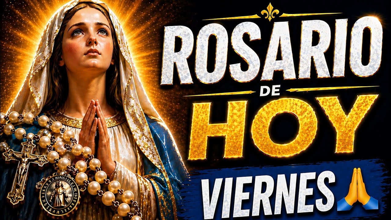 Santo Rosario Completo (Misterios Dolorosos) 🙏 Para momentos difíciles | Martes y Viernes 📿 