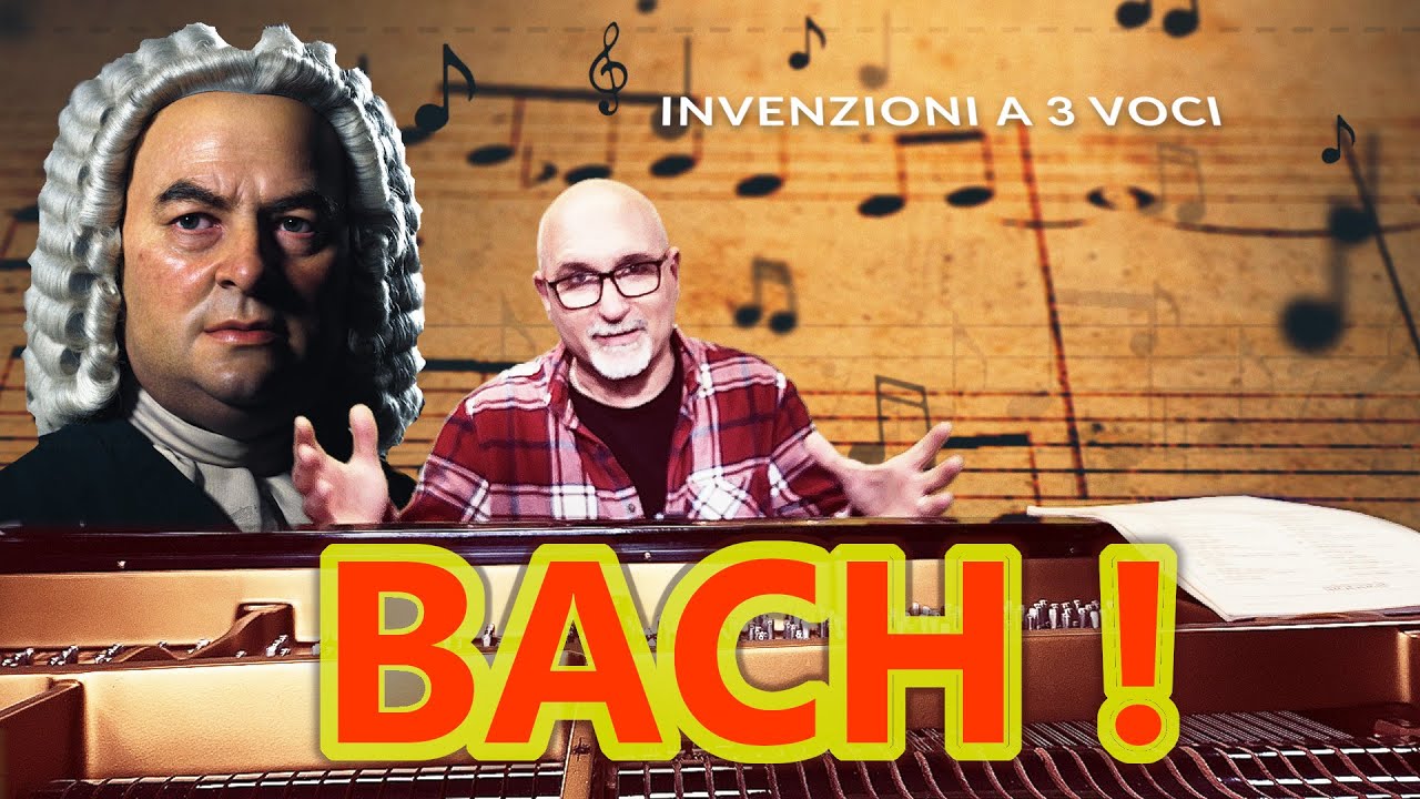 HAI MAI ASCOLTATO LE INVENZIONI A 3 VOCI DI BACH? Ecco quella n.3 in re maggiore.