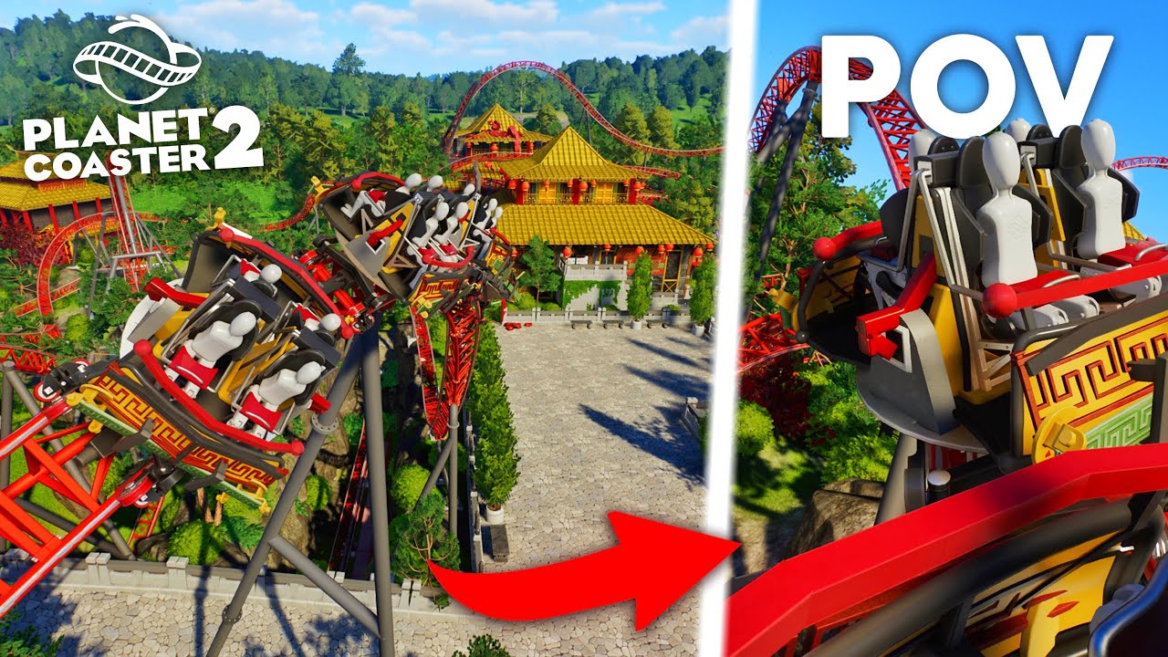 Jinshe POV - Planet Coaster 2 Mack Extreme Spinning Roller Coaster