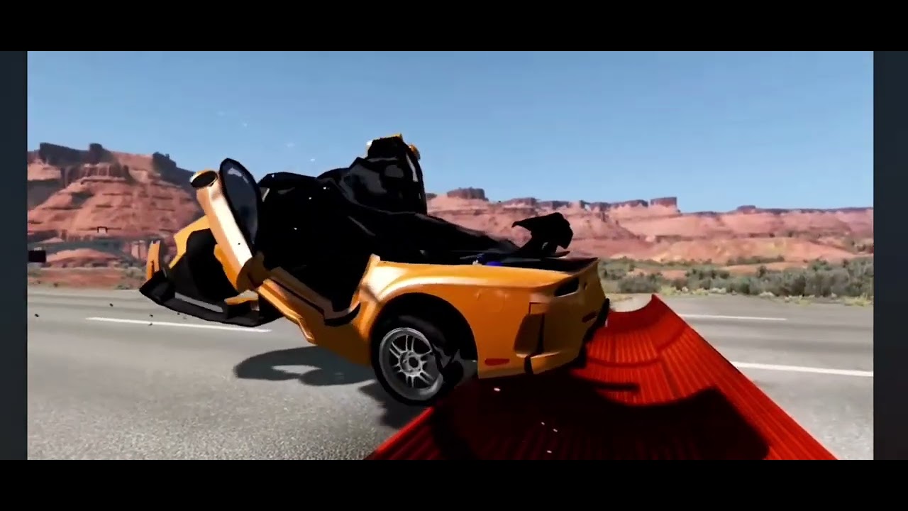 Cars vs Reverse Speed Bumps 😱 | BeamNG Drive Ultimate Crash Test