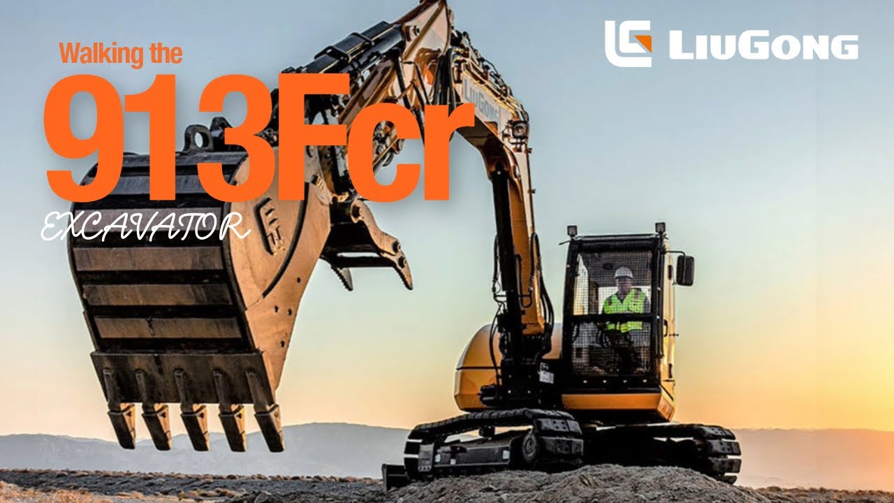 LiuGong 913Fcr Excavator Walk Around