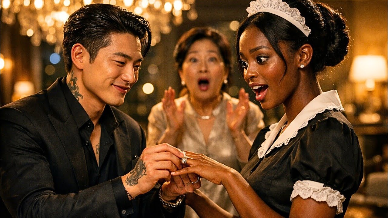 'She's Just a Black Maid!' His Mother Said — the Korean Mafia Boss Put the Ring on Her Finger Anyway