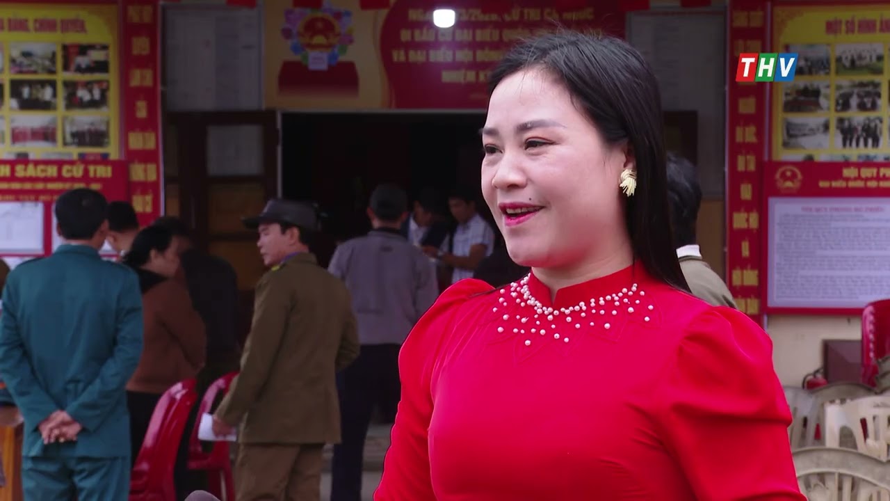 Ngày hội bầu cử tại xã Tuyên Hóa