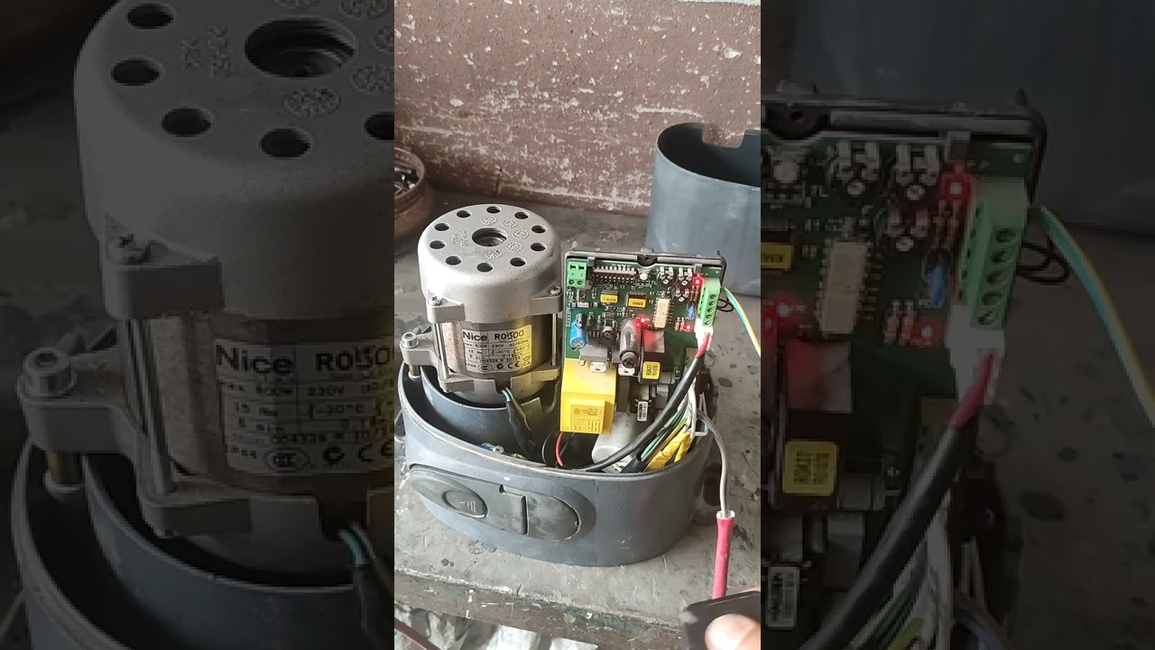 nice yana kayar motor kumanda tanıtım