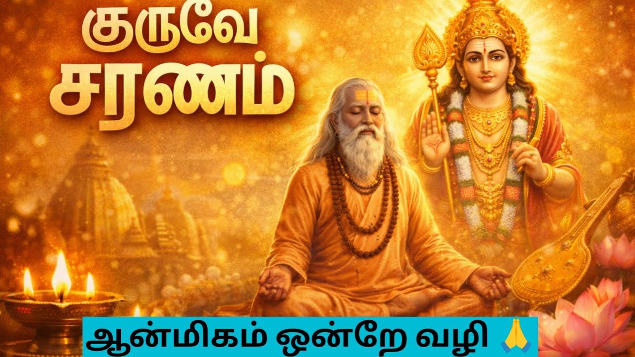 விழி கிடைக்குமா அப்பையா🕉️ | Vizhikidaikkuma Appaiyaa | குருவே சரணம் 🙏 Bhajan Tamil | Devotional Song