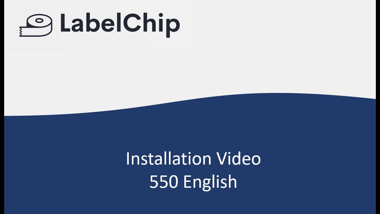 LabelChip Setup Guide for Dymo 550 + 550 Turbo,  the solution to  print 3rd party labels again
