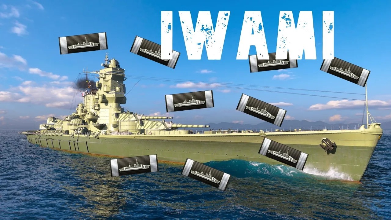 Iwami : 285K Damage - World of WarShips.
