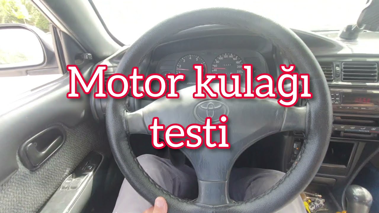 Motor kulağı testi ve arızanın giderilmesi , araç alt takımın parcaları, şasi karoser incelemesi