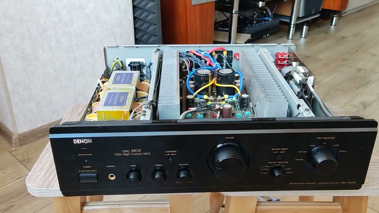 46 Denon PMA 1500R2 апгрейд, финал.